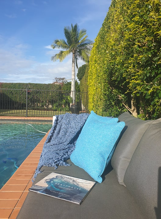 Poolside Cushion - Copacobana Aqua Poolside Cushion - Copacobana Aqua